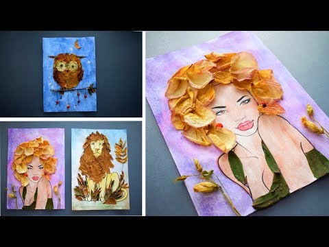 DIY Осенние поделки: Аппликации