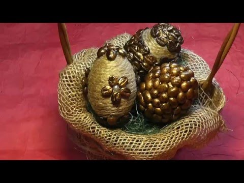 ПАСХАЛЬНЫЕ ЯЙЦА своими руками. Мастер-класс. DIY: Easter Eggs