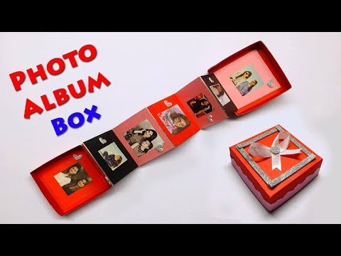 DIY Photo Album Box | Magic Gift Box Idea | Paper Craft Ideas