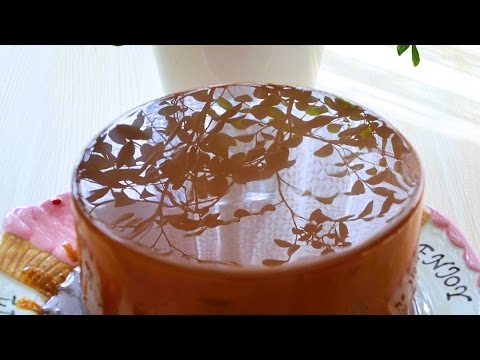 Зеркальная карамельная глазурь ☆ Caramel mirror glaze