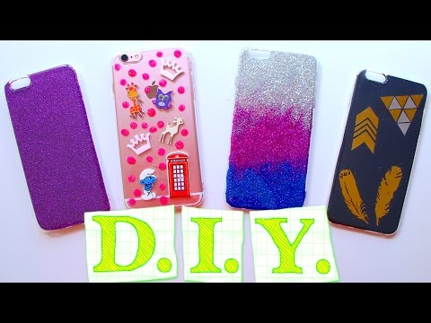 DIY iPhone Case | DIY чехлы для телефона своими руками