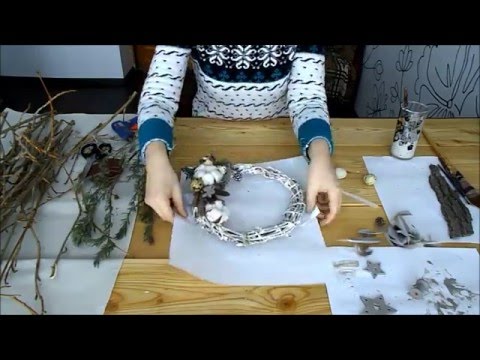 Hand Made. Пасхальный венок. Easter wreath. Мастер класс.