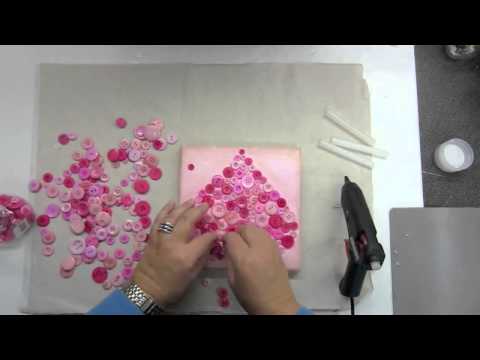 Create a Valentine Button Heart