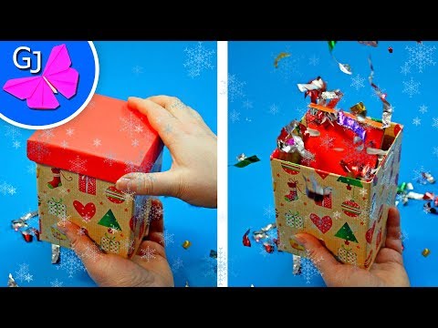 DIY Взрывная Коробочка с сюрпризом своими руками