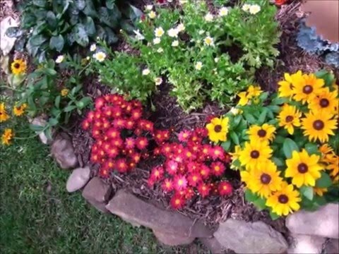 🍀🌻🌷 Маленький цветник - Ландшафтный дизайн своими руками