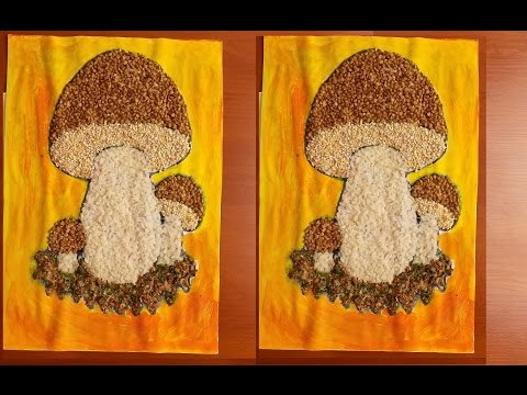 поделка гриб своими руками для детского сада
