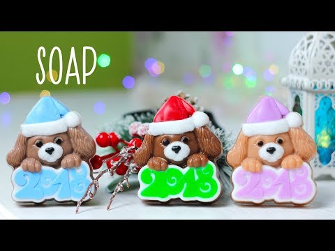 DIY Мыло СОБАЧКА в шапке 2018 | МЫЛОВАРЕНИЕ | Soap making