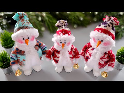 ⛄️ СНЕГОВИК В ШУБКЕ 💖 FUR COAT SNOWMAN ⛄️