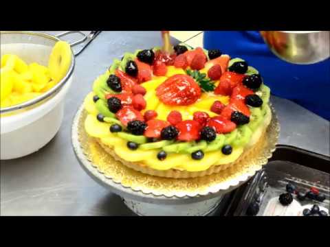 Украшение тортов | Украшение торта фруктами и ягодами