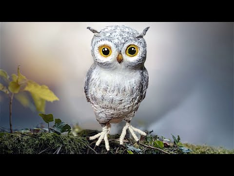 Как сделать СОВУ своими руками БЫСТРО и ПРОСТО.Поделки.Craft.OWL.DIY.