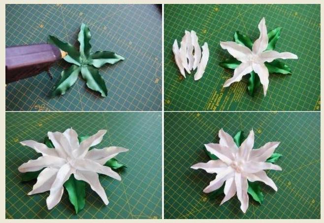 Цветы из лент своими руками: смотреть как сделать из лент красивые искусственные цветы