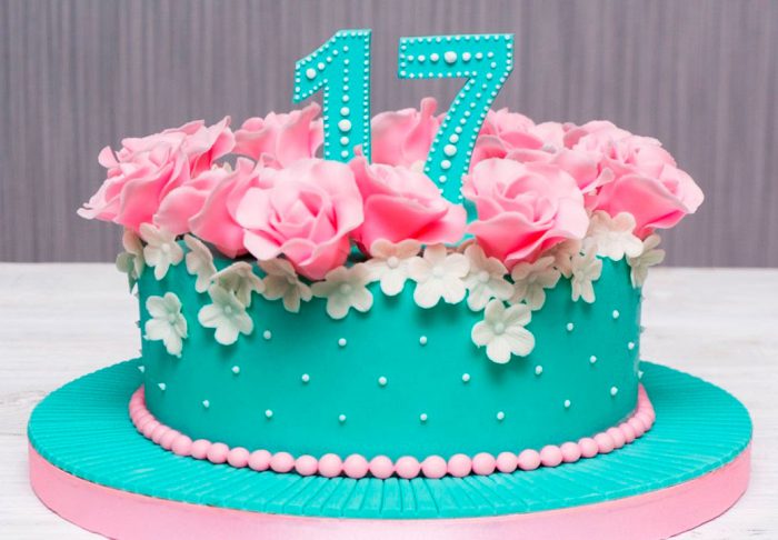 Торт на день рождения девушке 25 лет