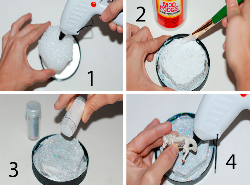 Фото и видео: как сделать стеклянный шар со снегом внутри своими руками