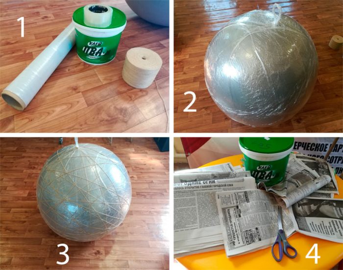 Как сделать глобус из пластилина своими руками