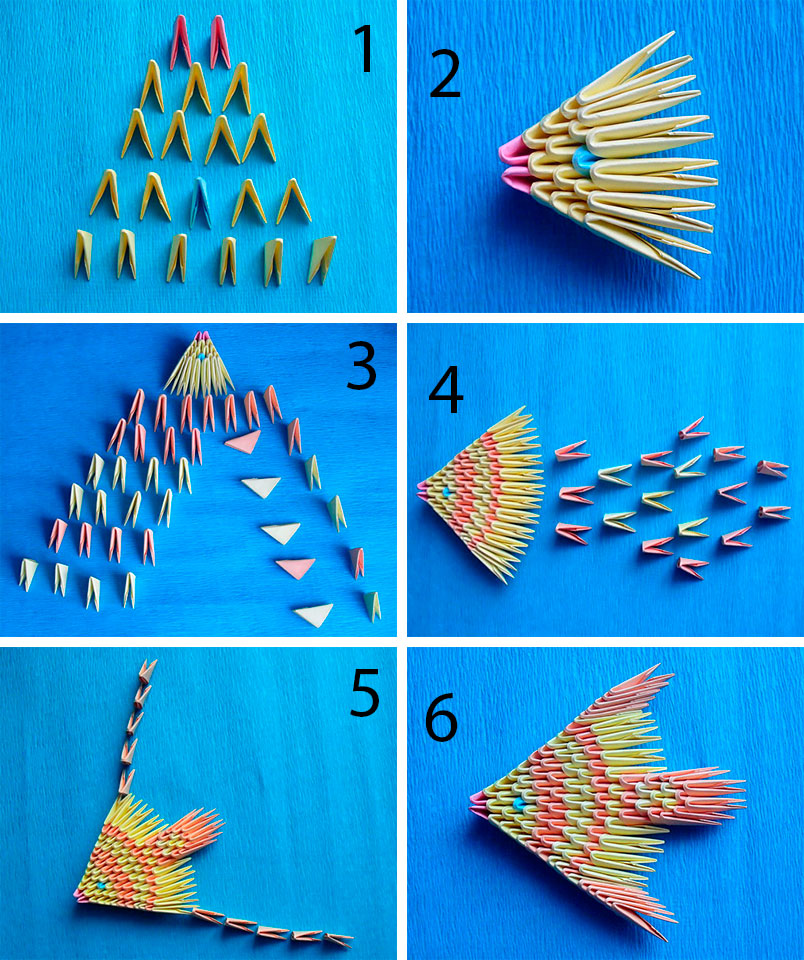 Поделки пошаговая. Модульное оригами для начинающих. Модули оригами. Модульное оригами рыбка. Модульное оригами схемы.