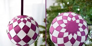 Объёмные игрушки на Новый год из бумаги